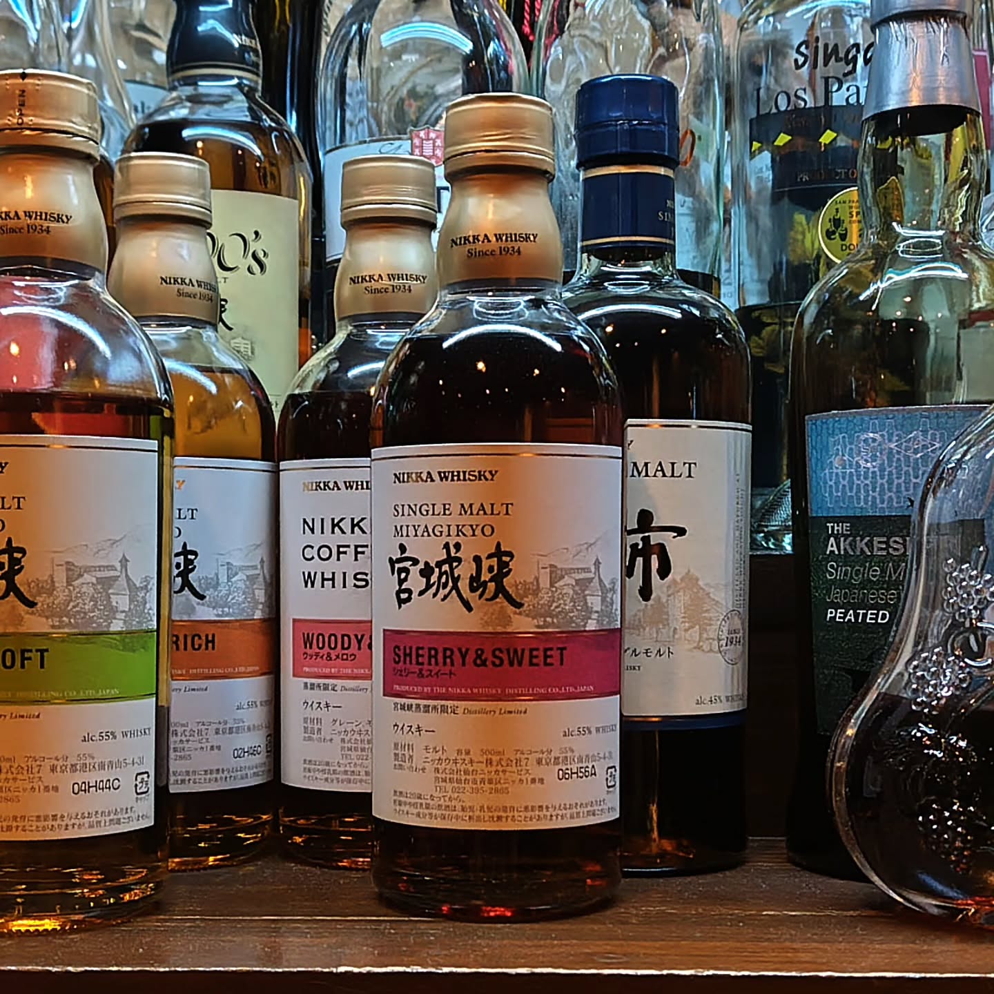 ニッカ　シングルモルト宮城峡　シェリー&スウィート