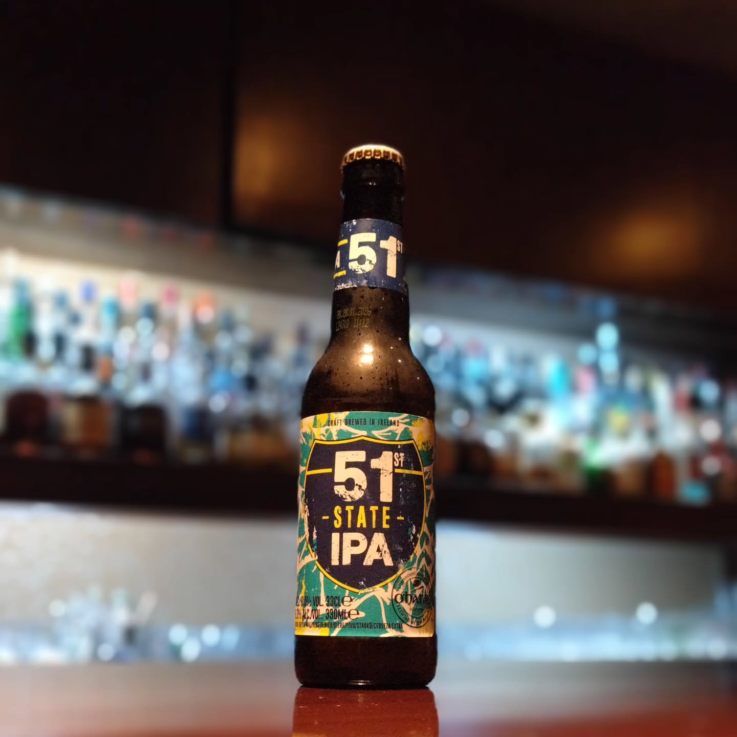 今月のゲストビール「オハラズ51stステイトIPA」