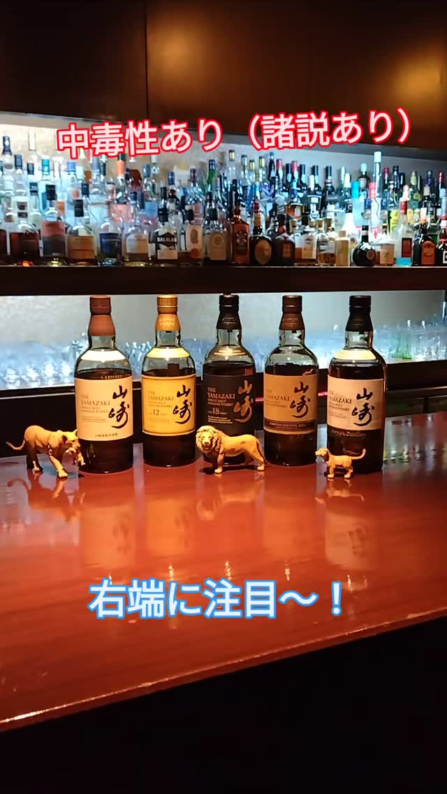 ダンディライオンの山崎ラインナップです。