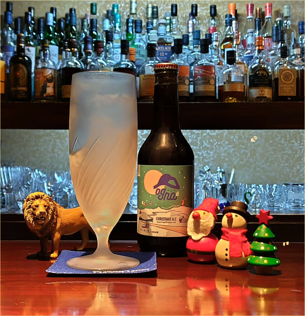 今月のゲストビール「オグナ・クリスマス・エール」 Monthly guest beer Ogna Christmas Ale 
