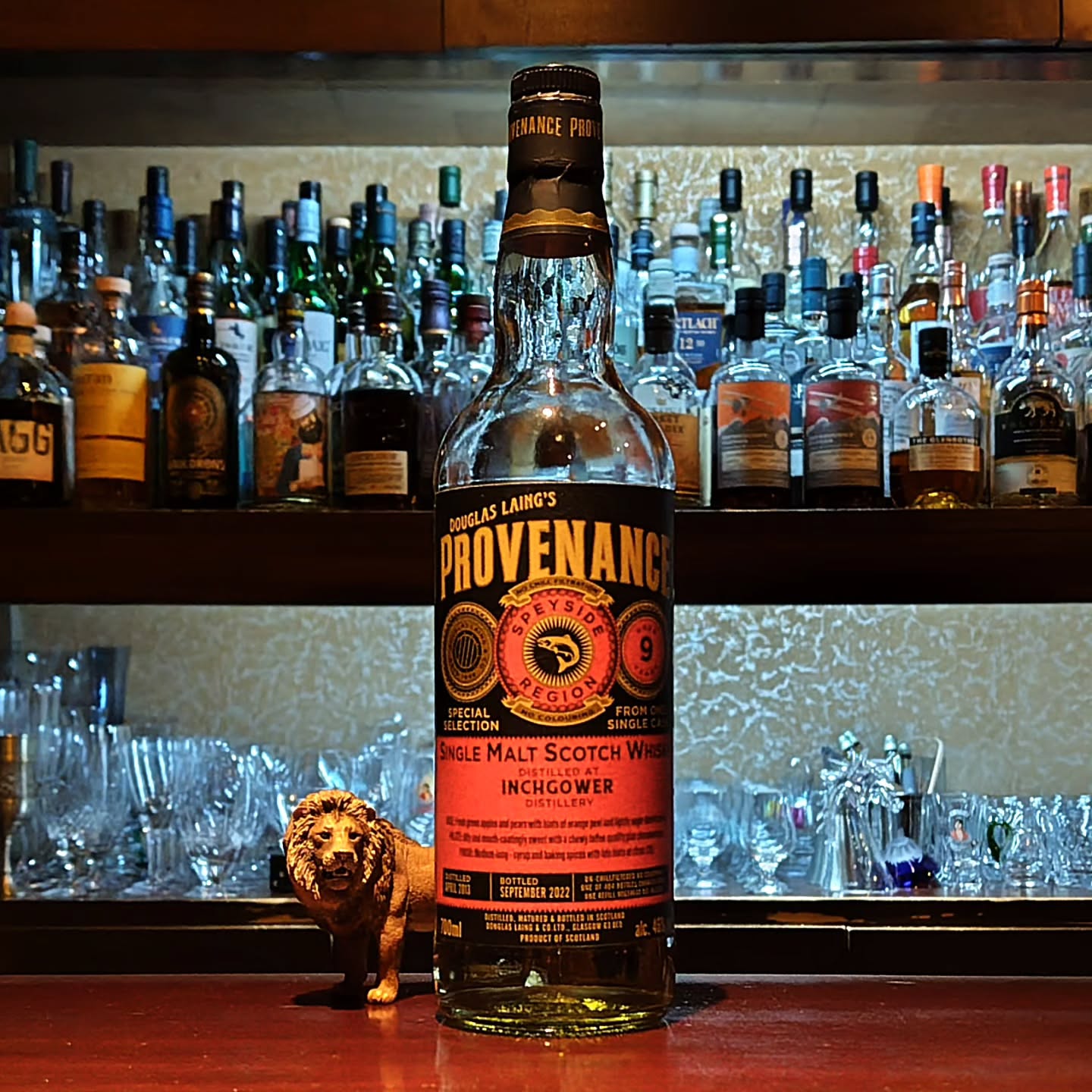 ダグラスレイン・プロヴェナンスシリーズ「インチガワー2013 9年」 Douglas Laing's Provenance INCHGOWER 2013 9y